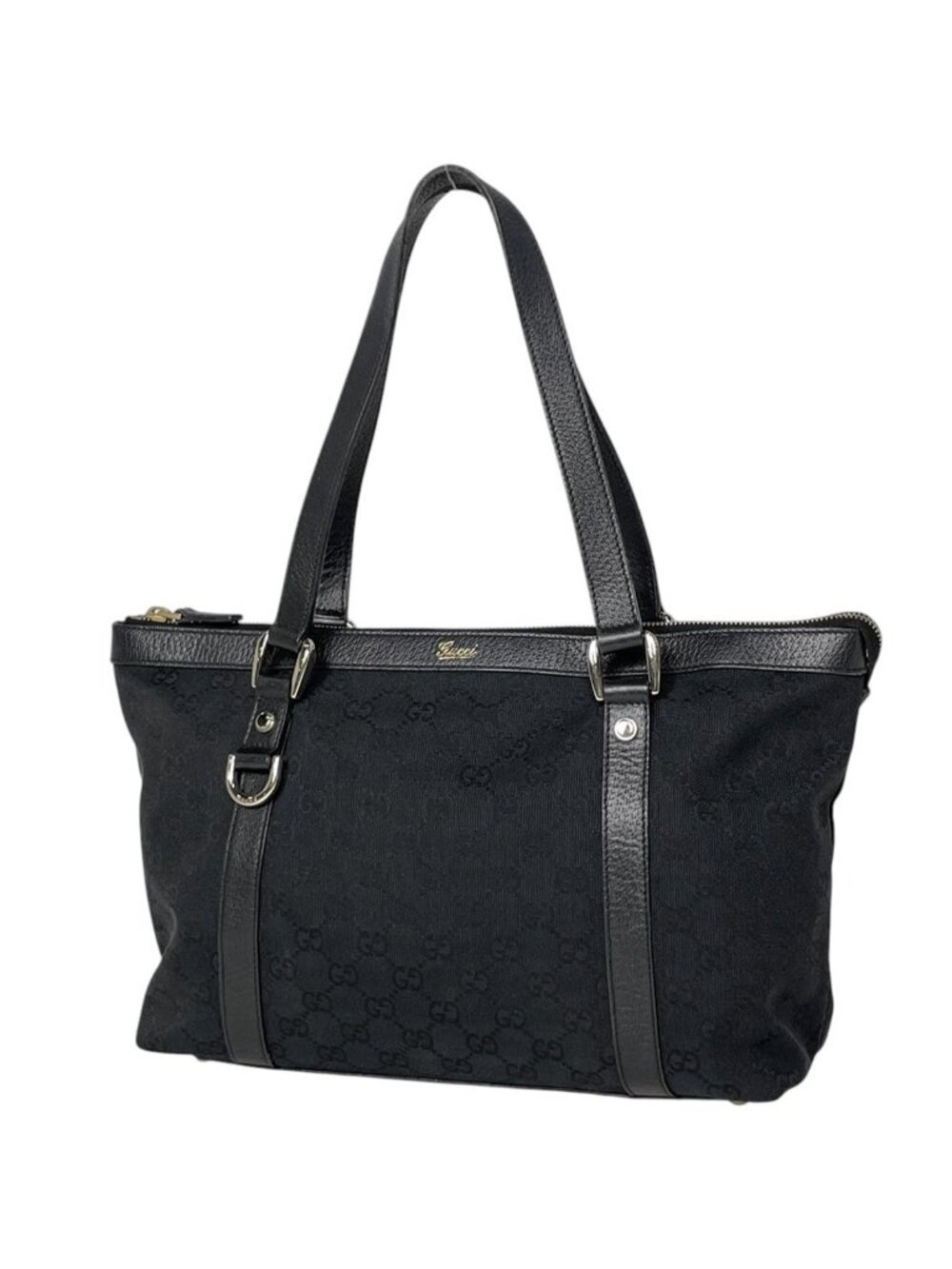 Gucci Handbag GG Pattern Abbey Canvas
